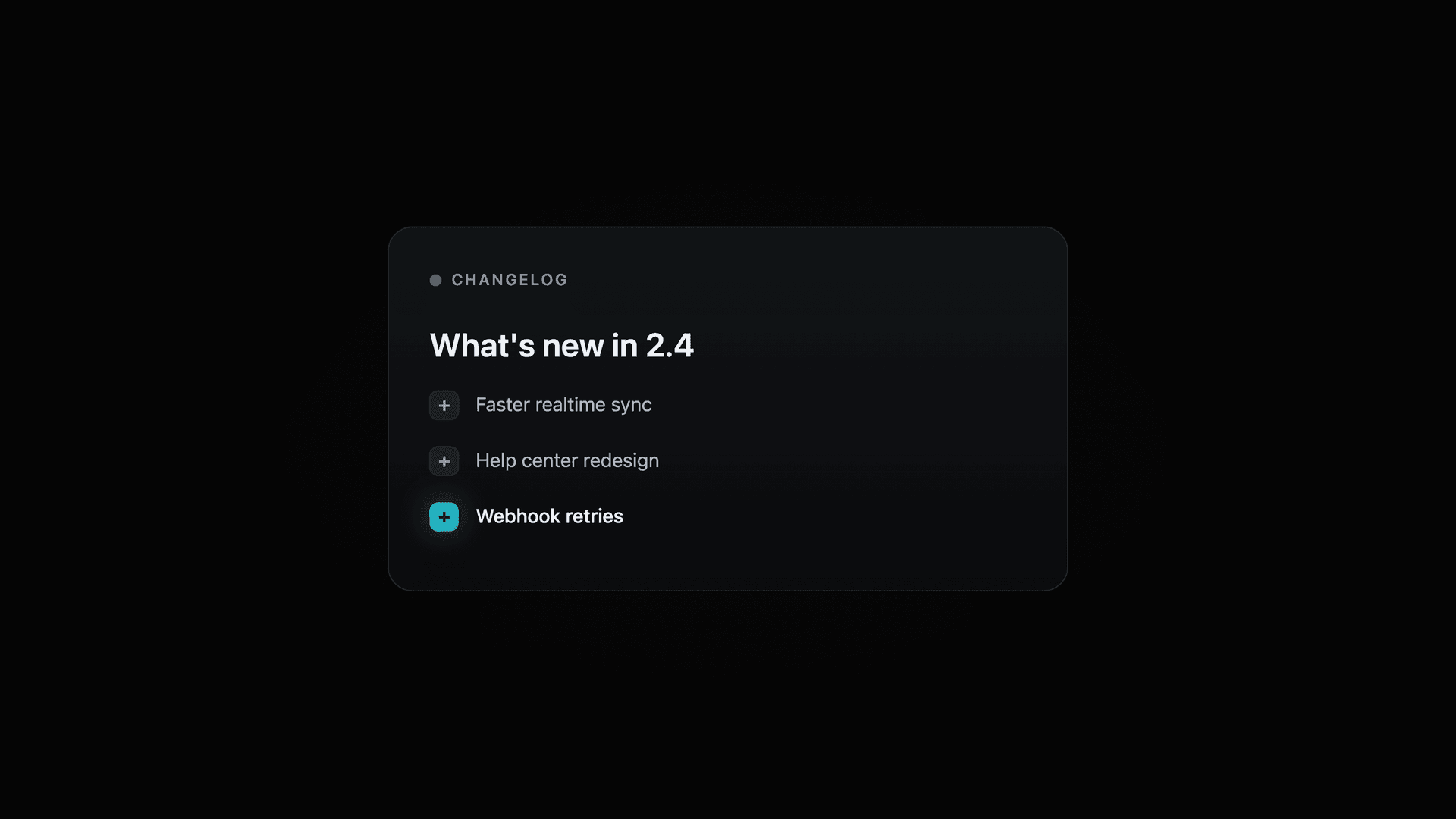Release Notes